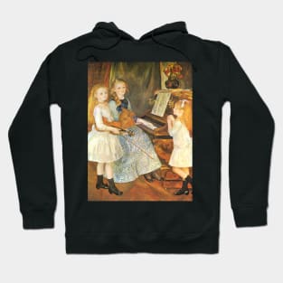 Daughters of Catulle Mendes by Pierre Renoir Hoodie